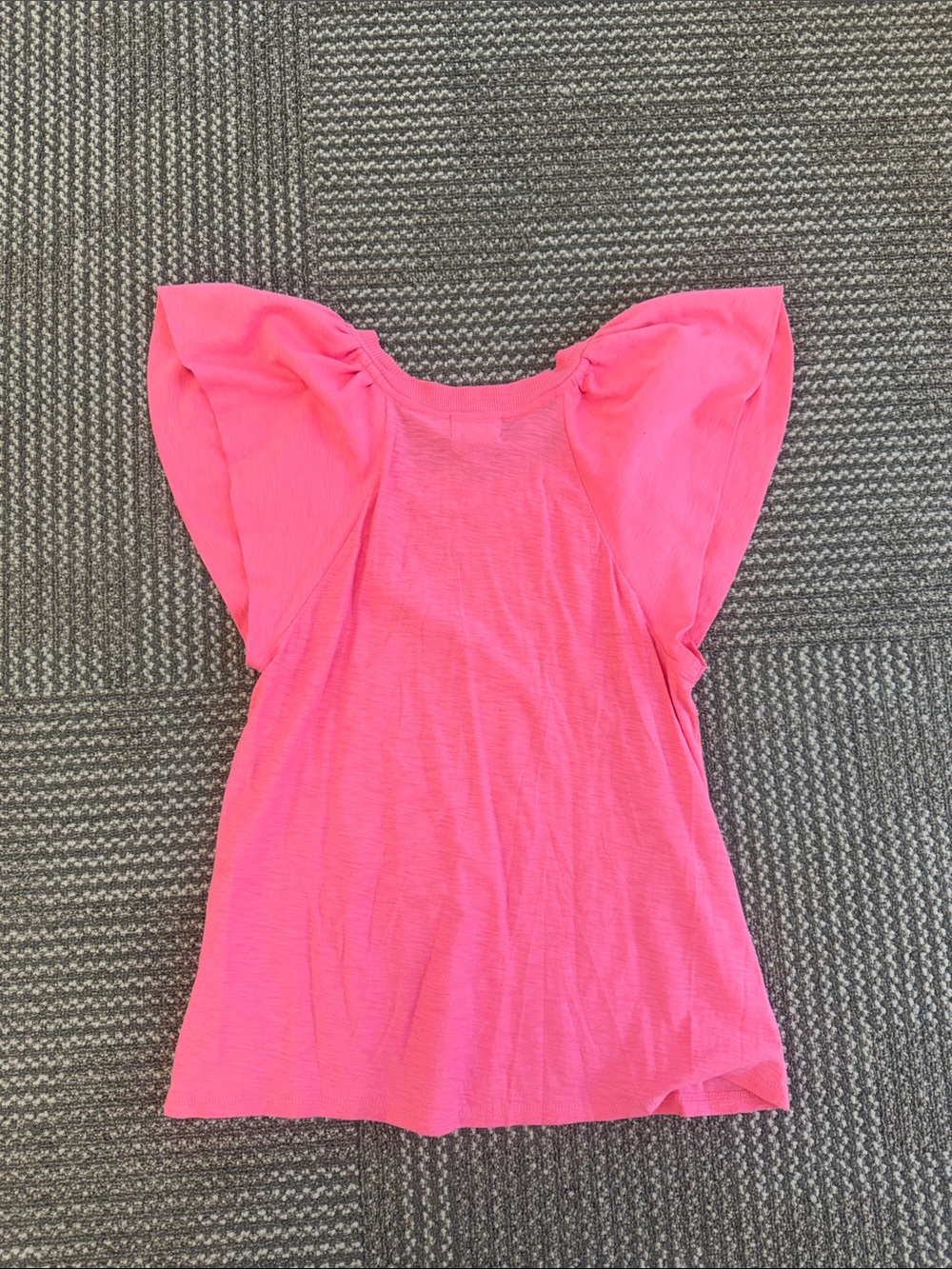 Nation LTD Lorna Pima Cotton Tee in Party Pink, size S - Picture 6 of 6
